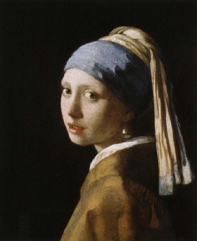 Jan Vermeer flicka med parlorbange China oil painting art